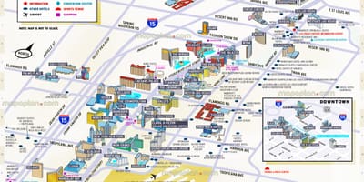 Harita Vegas strip